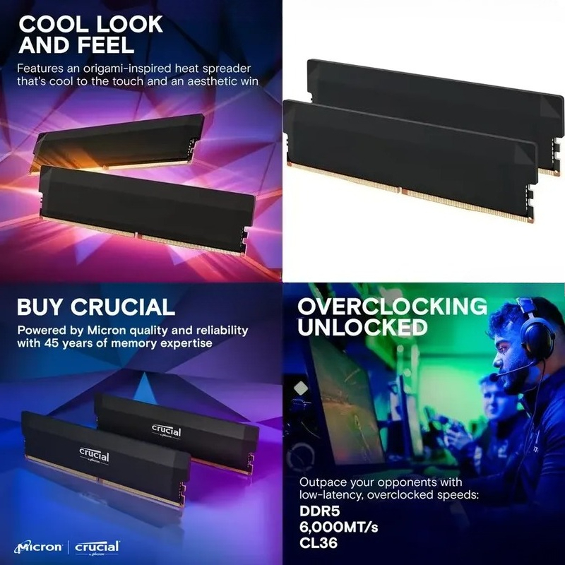 untuk AMD EXPO DDR5 32GB Kit 1 - Ddr5 6000Mhz ulasan dan harga