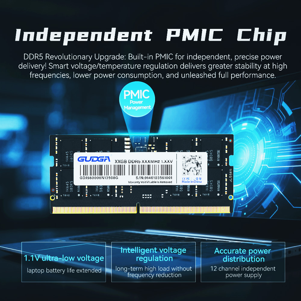 RAM GUDGA DDR5 8GB 16GB 32GB M - Ddr5 Laptop Ram ulasan dan harga