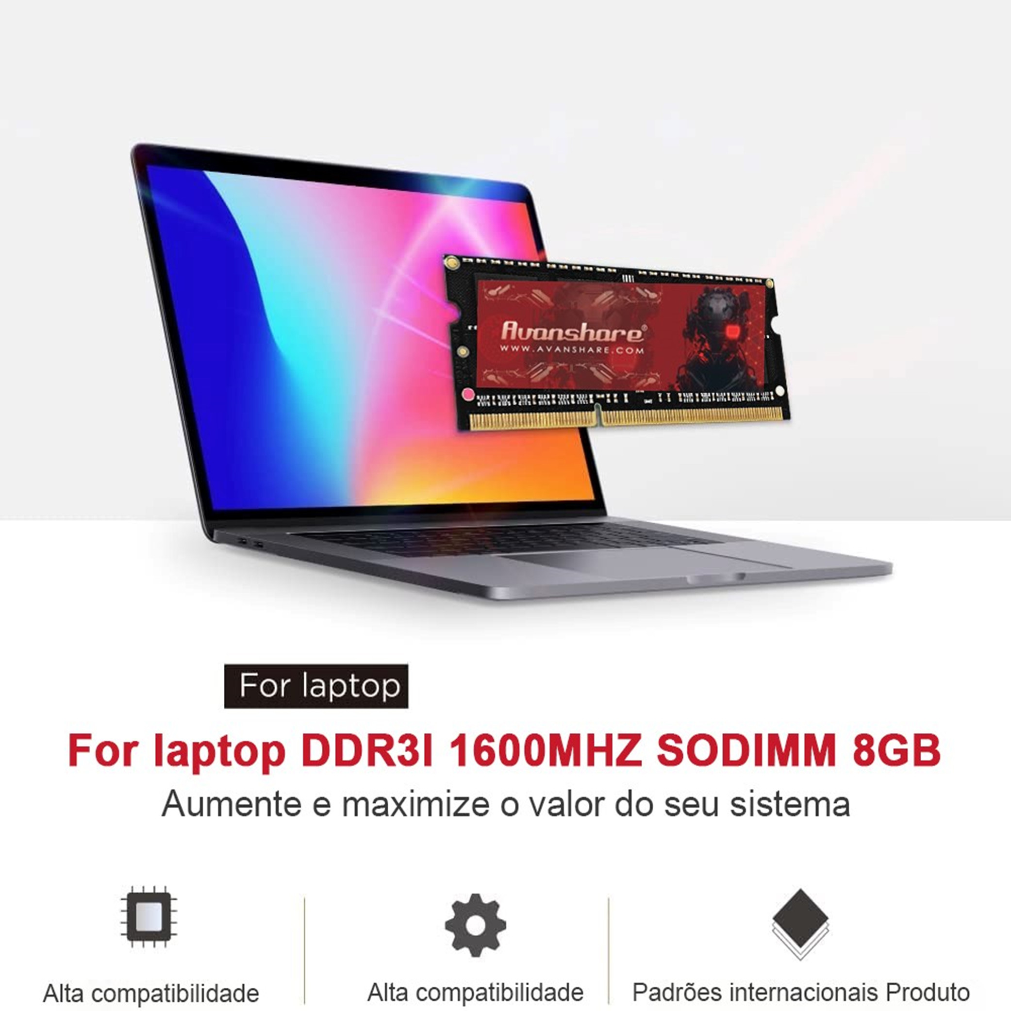 Memori RAM Avanshare DDR5 DDR4 - Ddr5 Laptop Ram ulasan dan harga