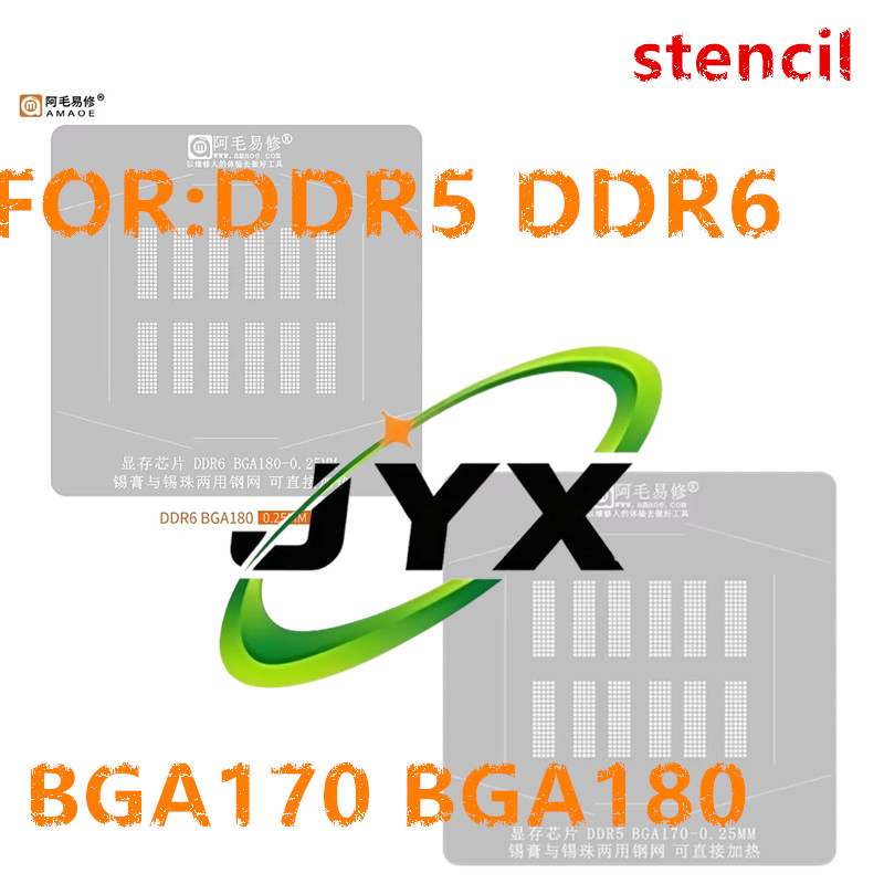 Templat Reballing AMAOE BGA un - Ddr5 Kit ulasan dan harga