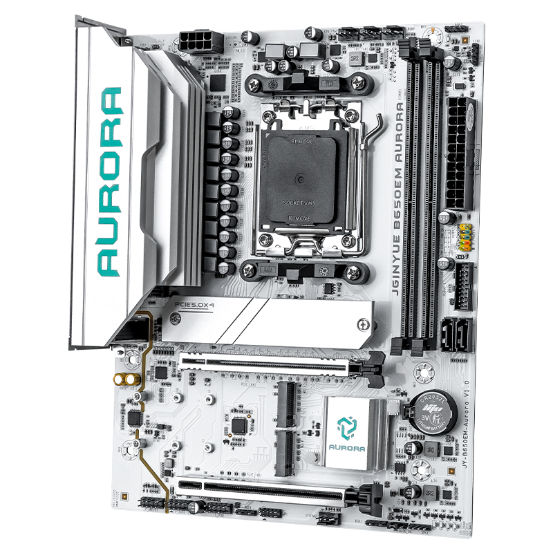 JGINYUE B650M AURORA Motherboa - Ddr5 Rgb Ram ulasan dan harga